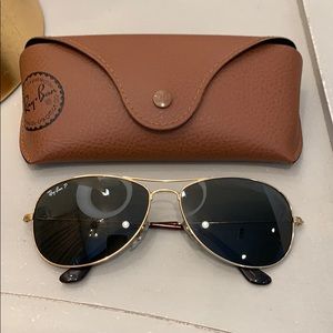 Green Classic Ray-Ban Cockpit Sunglasses